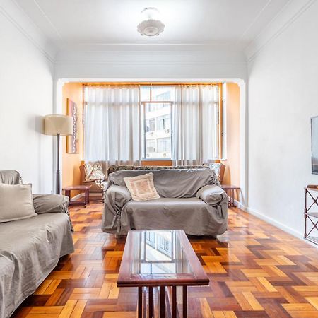 Amplo Apartamento - 3 Quartos - 1 Min Da Praia Rio de Janeiro Eksteriør billede