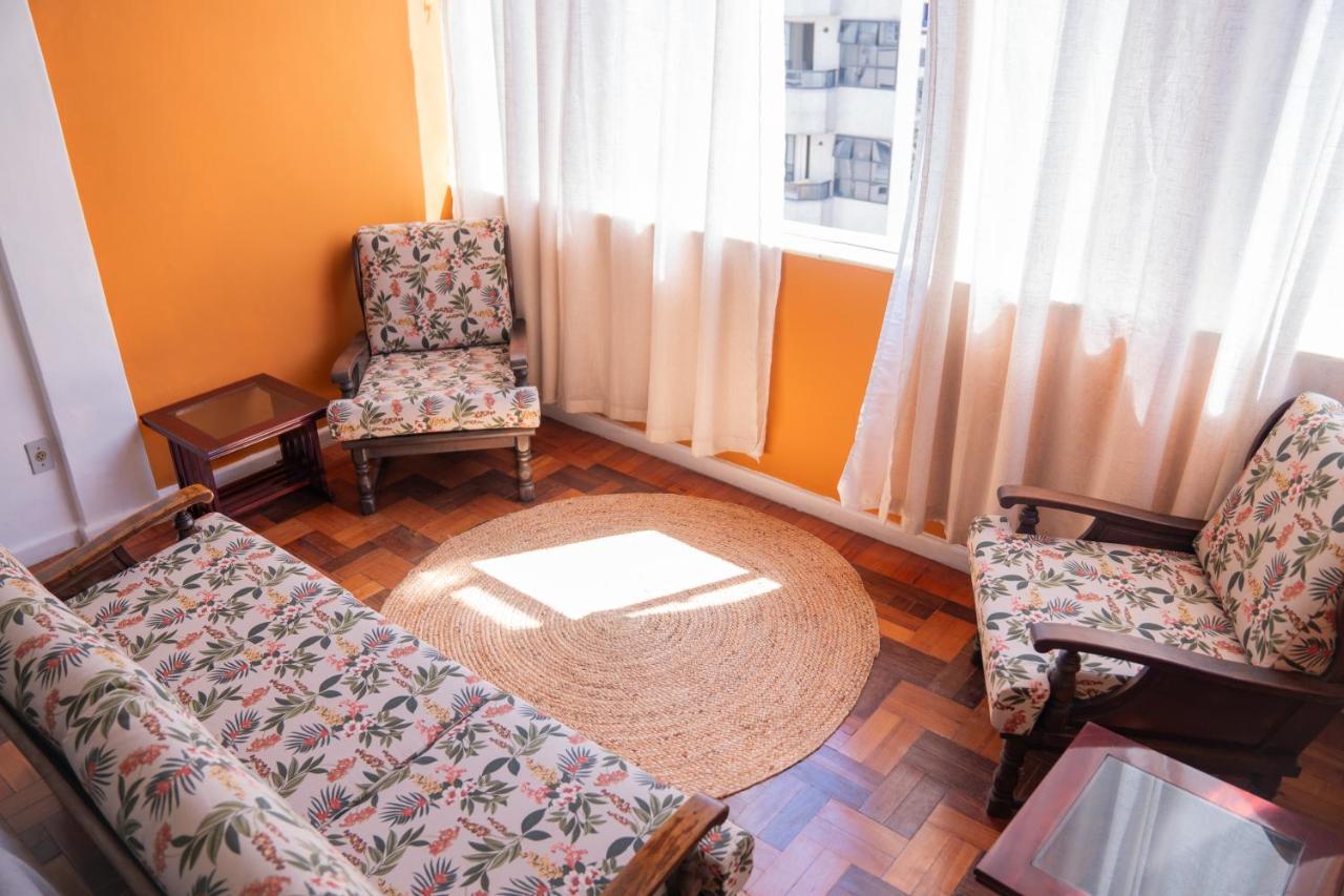 Amplo Apartamento - 3 Quartos - 1 Min Da Praia Rio de Janeiro Eksteriør billede