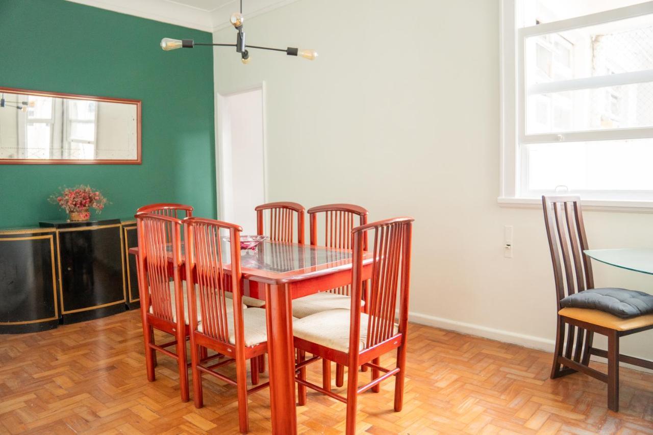Amplo Apartamento - 3 Quartos - 1 Min Da Praia Rio de Janeiro Eksteriør billede