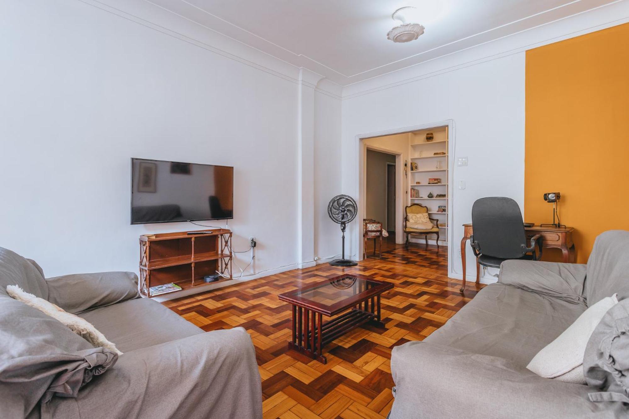 Amplo Apartamento - 3 Quartos - 1 Min Da Praia Rio de Janeiro Eksteriør billede